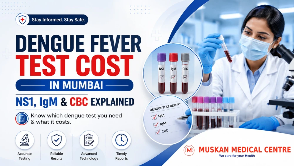 dengue test cost in Girgaon Mumbai
