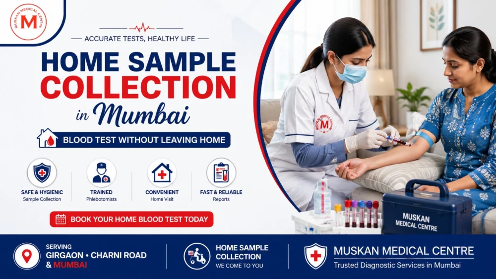 home sample collection in Charni Road Mumbai