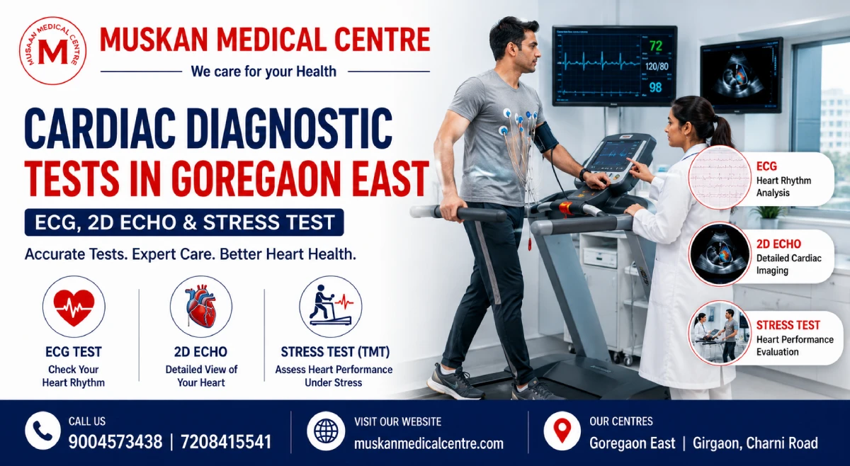 cardiac diagnostic tests in Goregaon East
